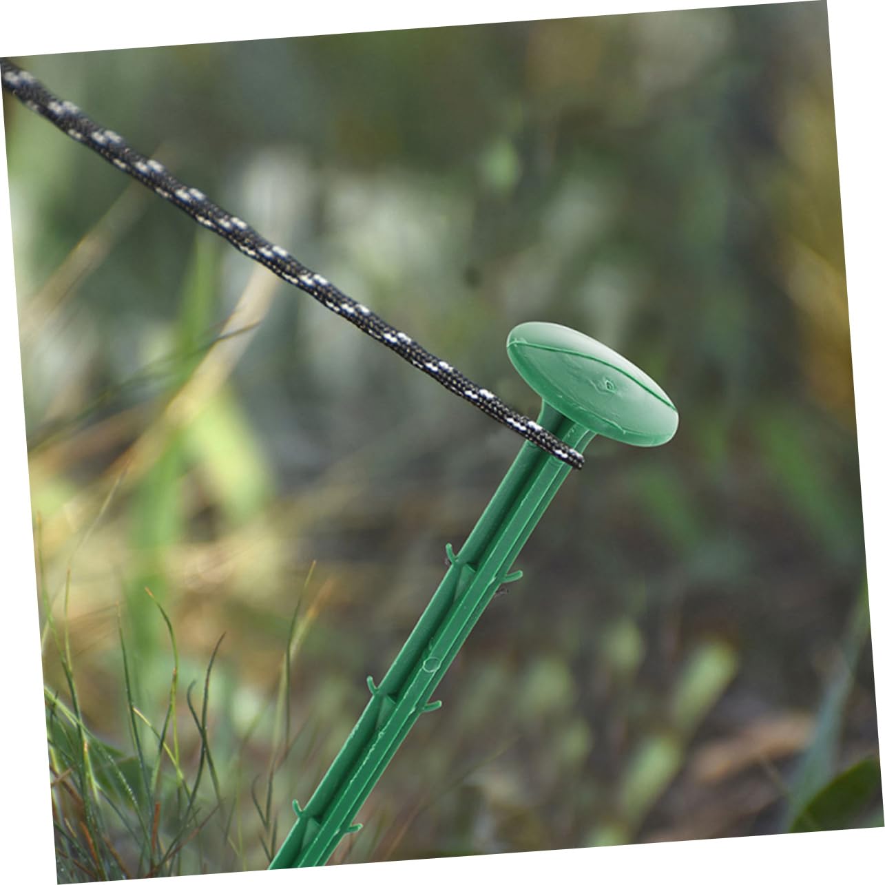 Piquets de Sol Extérieurs en Plastique Vert, 150 Pièces pour Jardin