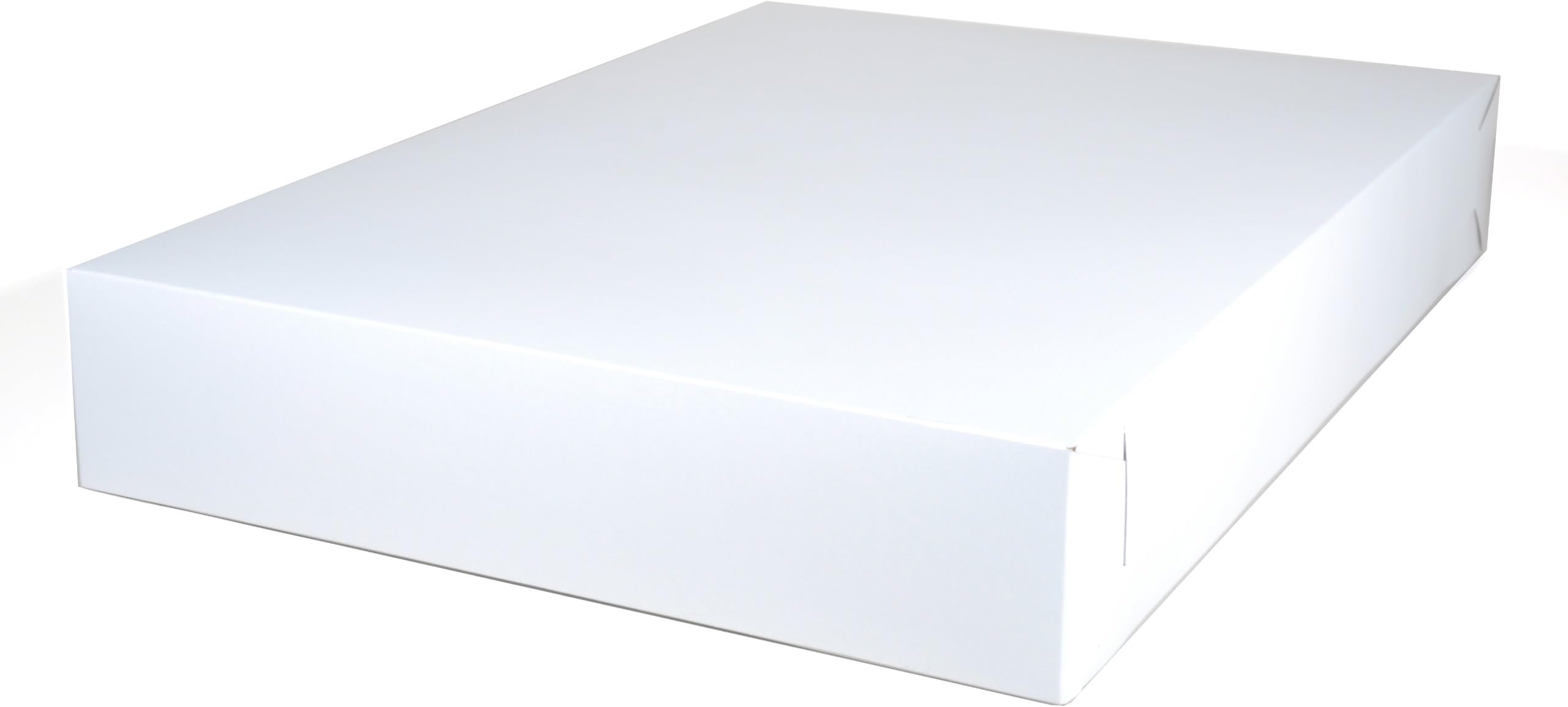 Southern Champion Tray 1095 Premium Clay Coated Kraft Paperboard White Non-Window Sheet Cake and Utility Tray, 26" Length x 18-1/2" Width x 4" Height (Case of 50)