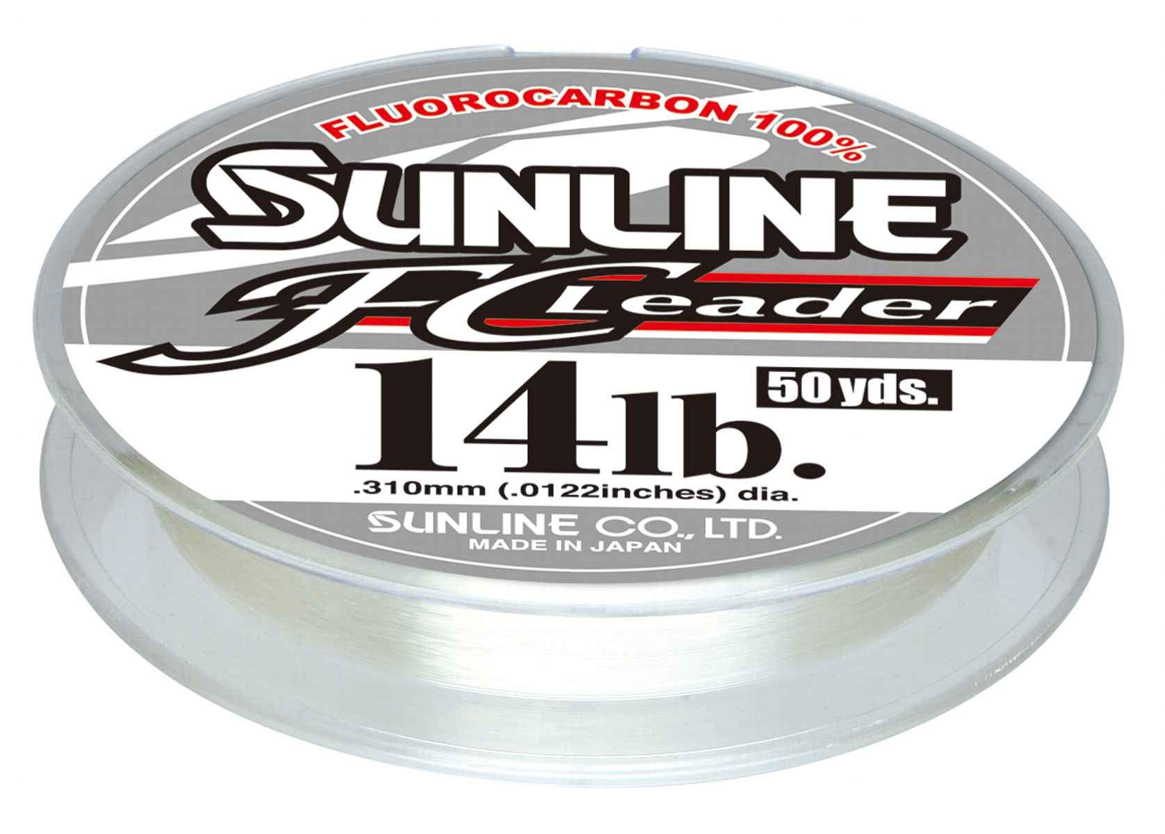 Sunline Flourocarbon Leader 14 LB. 50 yd. Clear