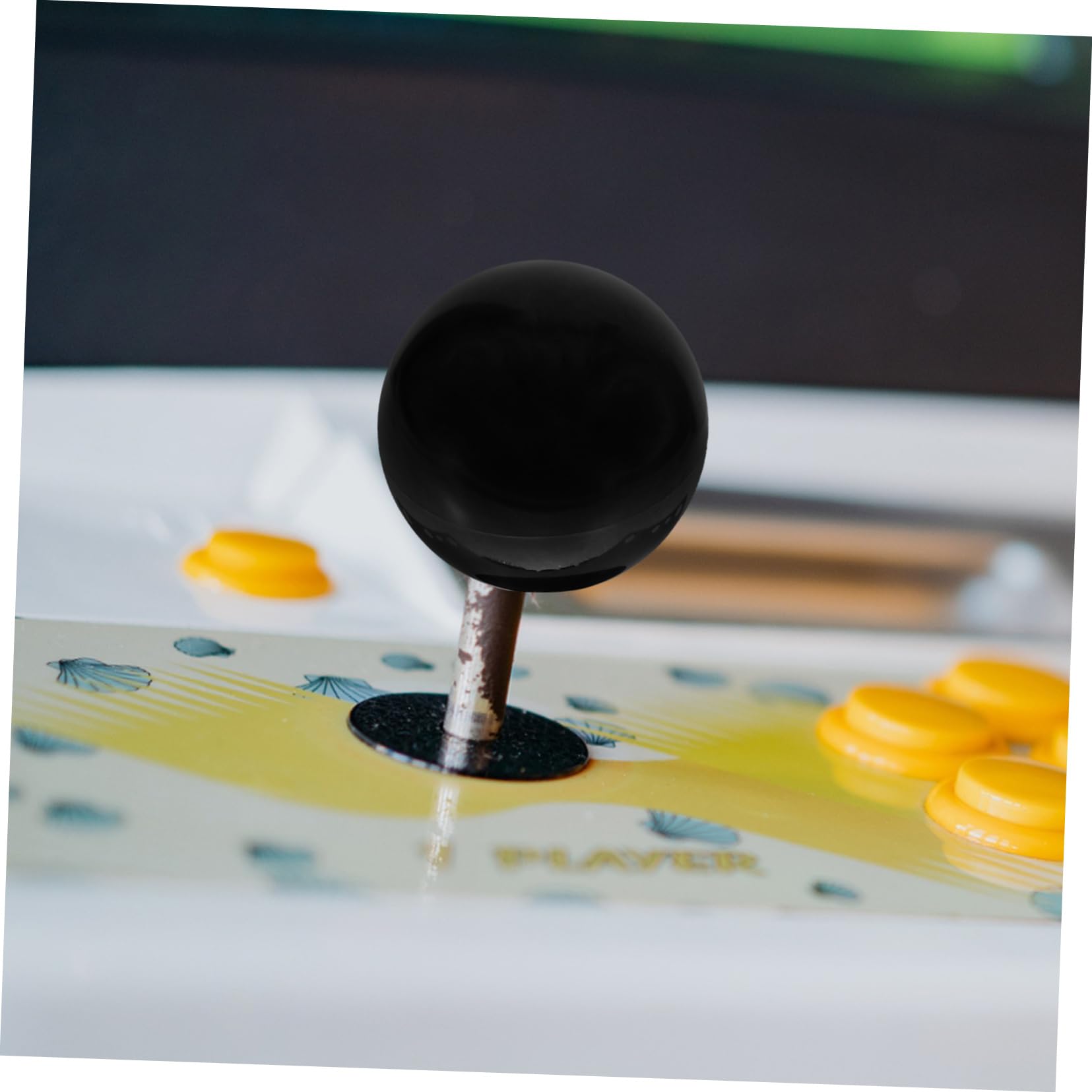 YARNOW Joystick Nero Simulatori di Gioco Game Conter Sticks Joystick di Ricambio per Console di Gioco Scheda di Circuito ABS