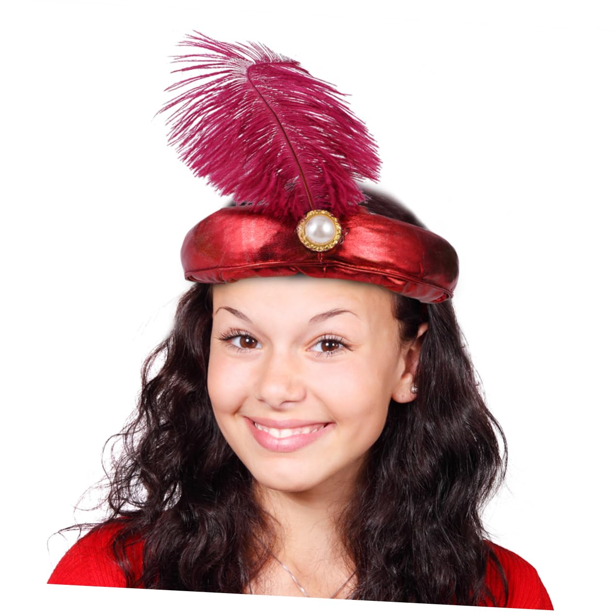 Homoyoyo Prince Hat Cap Dress up Cape Cosplay Costumes Prince Cosplay Hat Fish Costume Headwear Caps Headbands Halloween Accessory Headdress Wig Headband Arab Headwear