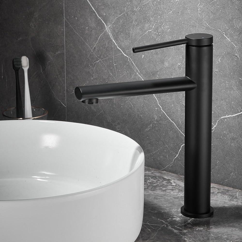 Robinet de salle de bain mitigeur eau chaude froide pour lavabo