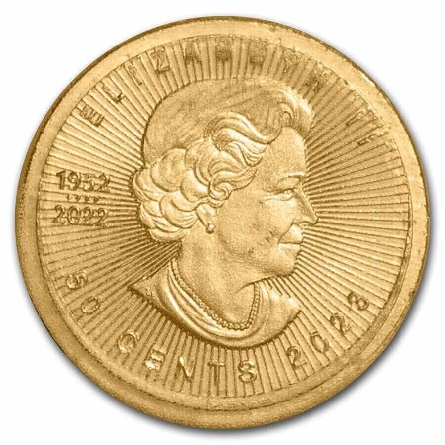 Amazon.com: 1 gram Gold Maple Leafs Maplegram25™ (In Assay