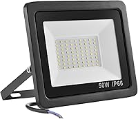 Vista 14 de Focos LED de 20 W para exteriores, lámpara de pared con cableado fijo, luces de seguridad impermeables IP66, 6500 K, lámpara de trabajo ultra