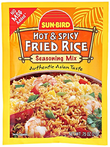 Sunbird Seasoning Mix, Hot & Spicy Fried Rice, 0.75 Oz #TOP23