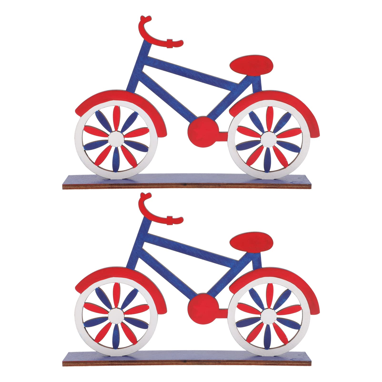 Ornements de vélo muraux Amosfun | Lot de 4 décorations esthétiques