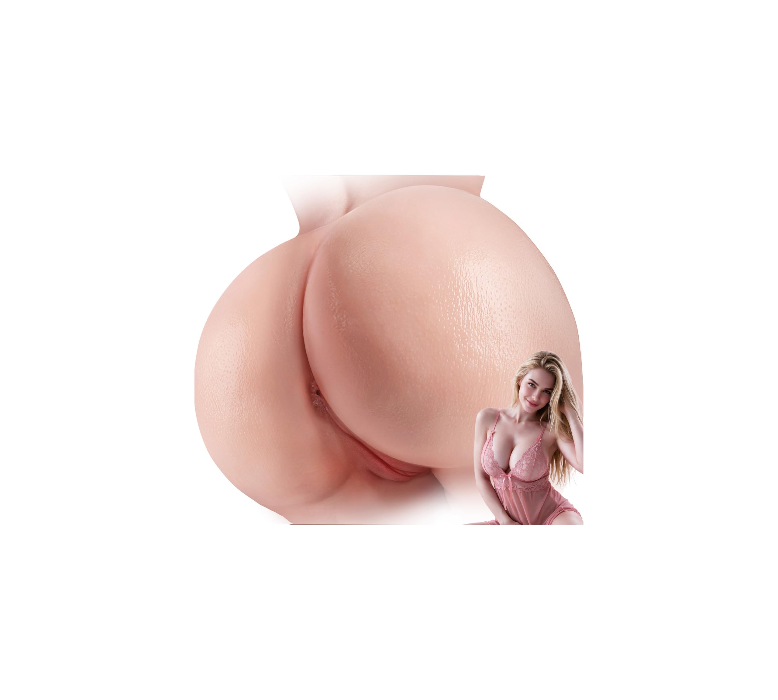 15LB Big Ass Sex Doll for Men, BIG SHOCKED Thick Big Ass Mens Sex Toys
