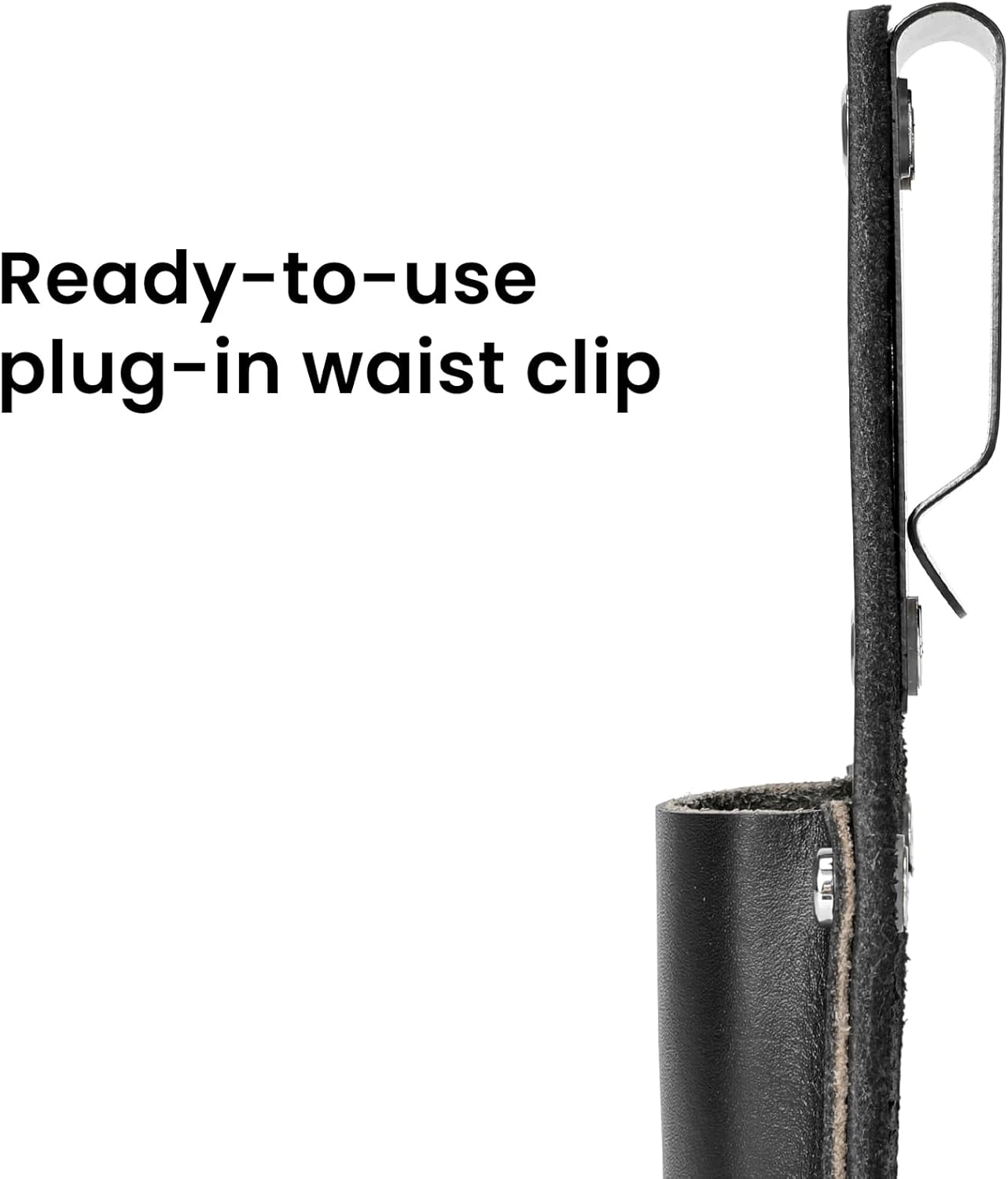 Garden Pruner Sheath,Pruner Tool Holster,Premium Genuine Leather Pruner Holster Protective Case for Garden Pruning Snips and Clippers - Image 7