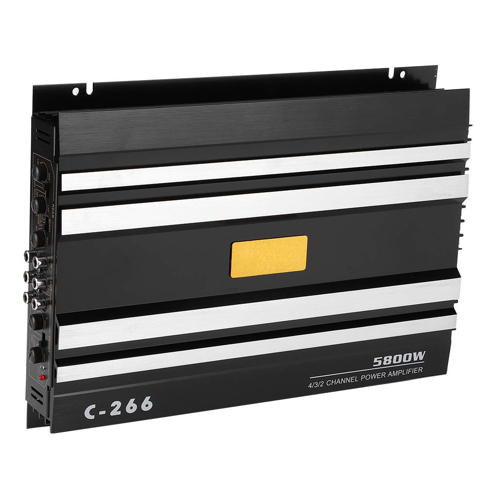 voiture stéréo amplificateur Audio haut-parleur amplificateur de puissance 12V 5800W universel 4 canaux voiture stéréo amplificateur Audio pour camion