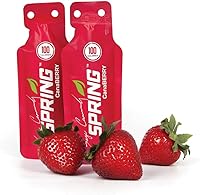 Vista 1 de Spring Energy - Canaberry - Gel de batido de fresa (vegano) 100 Kcal - Paquete de 20