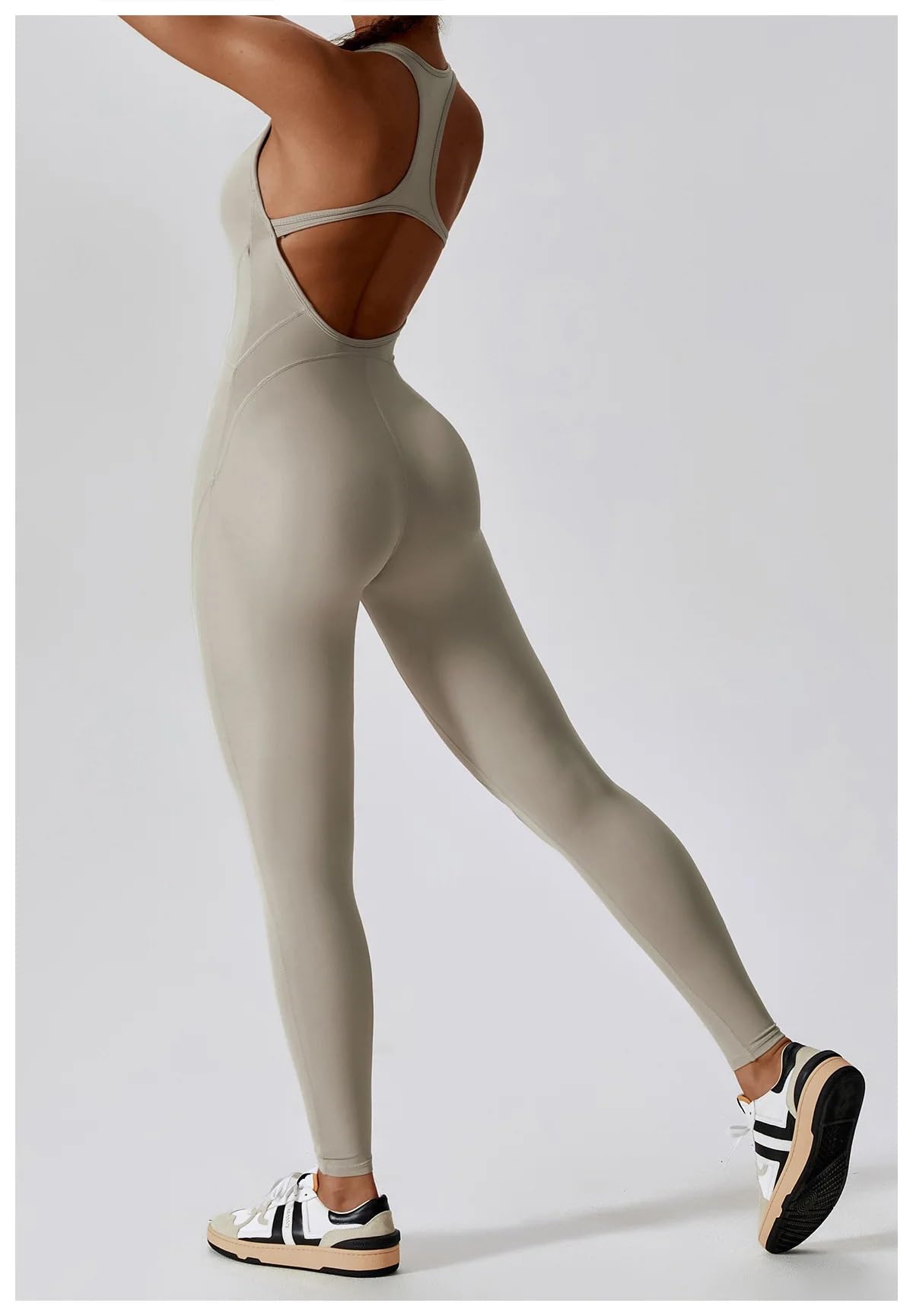 Combinaison de yoga KM - Combinaison de fitness - Vêtements de sport pour femme - Tenue de sport push-up