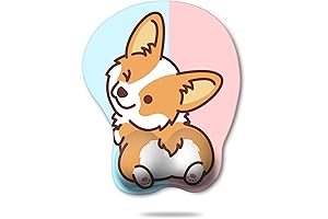 HAOCOO Cute Mouse Pad with Wrist Support Ergonomic