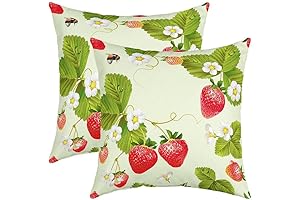Strawberry Dreams: Embroidered Strawberry Pillowcases for a Sweet Slumber