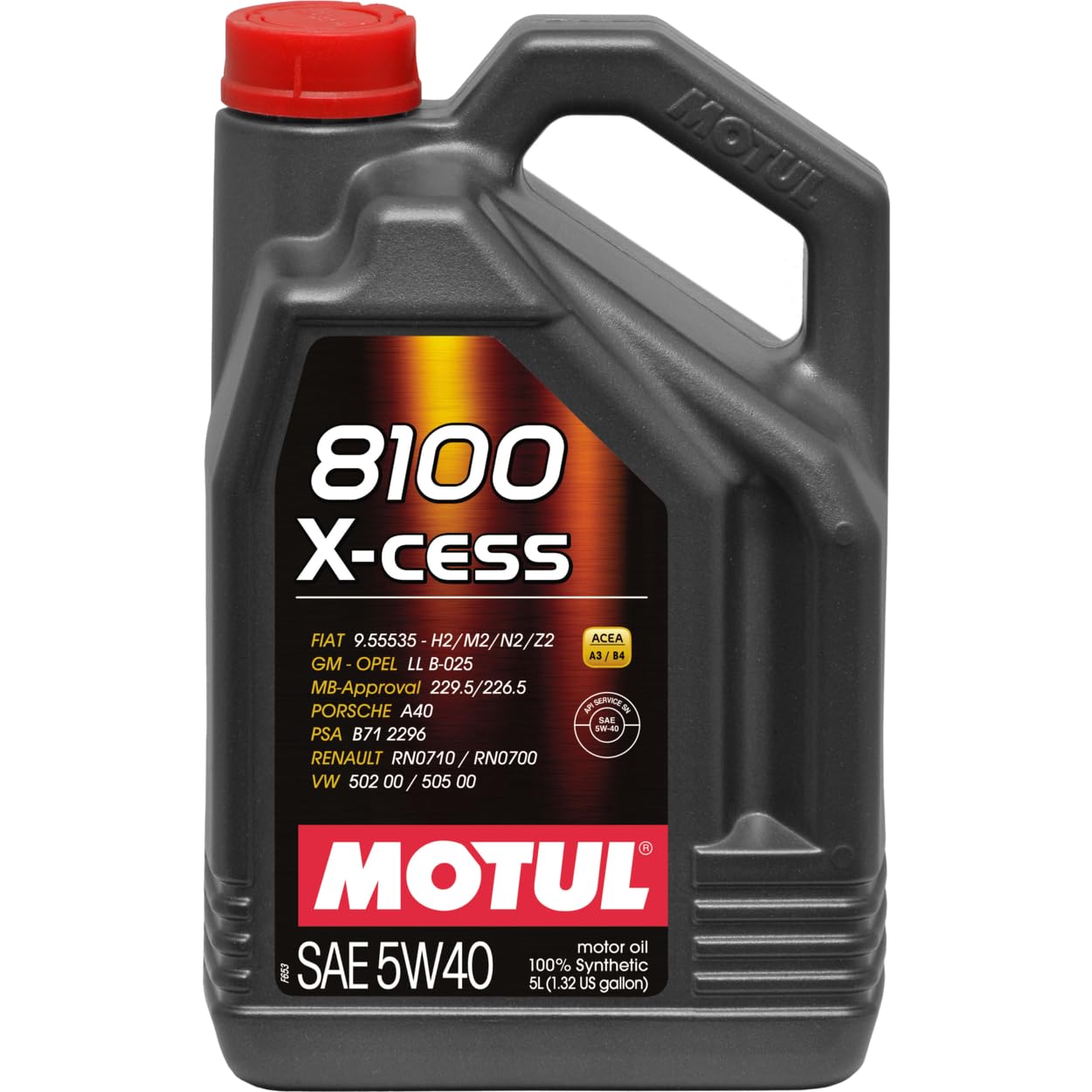 Motul 8100 X-Cess Gen2 5W-40 5 lt Motor Yağı