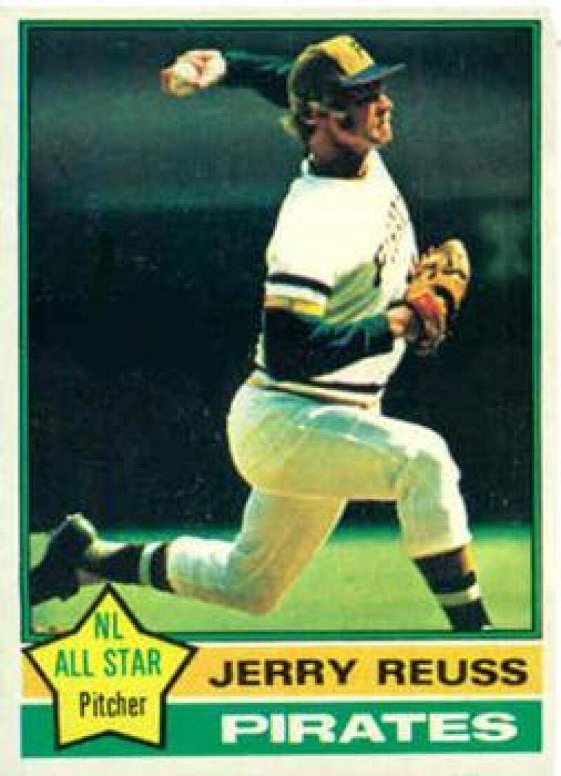 Amazon.com: 1976 Topps #60 Jerry Reuss Pittsburgh Pirates MLB Baseball Card  EX/NM : Collectibles & Fine Art