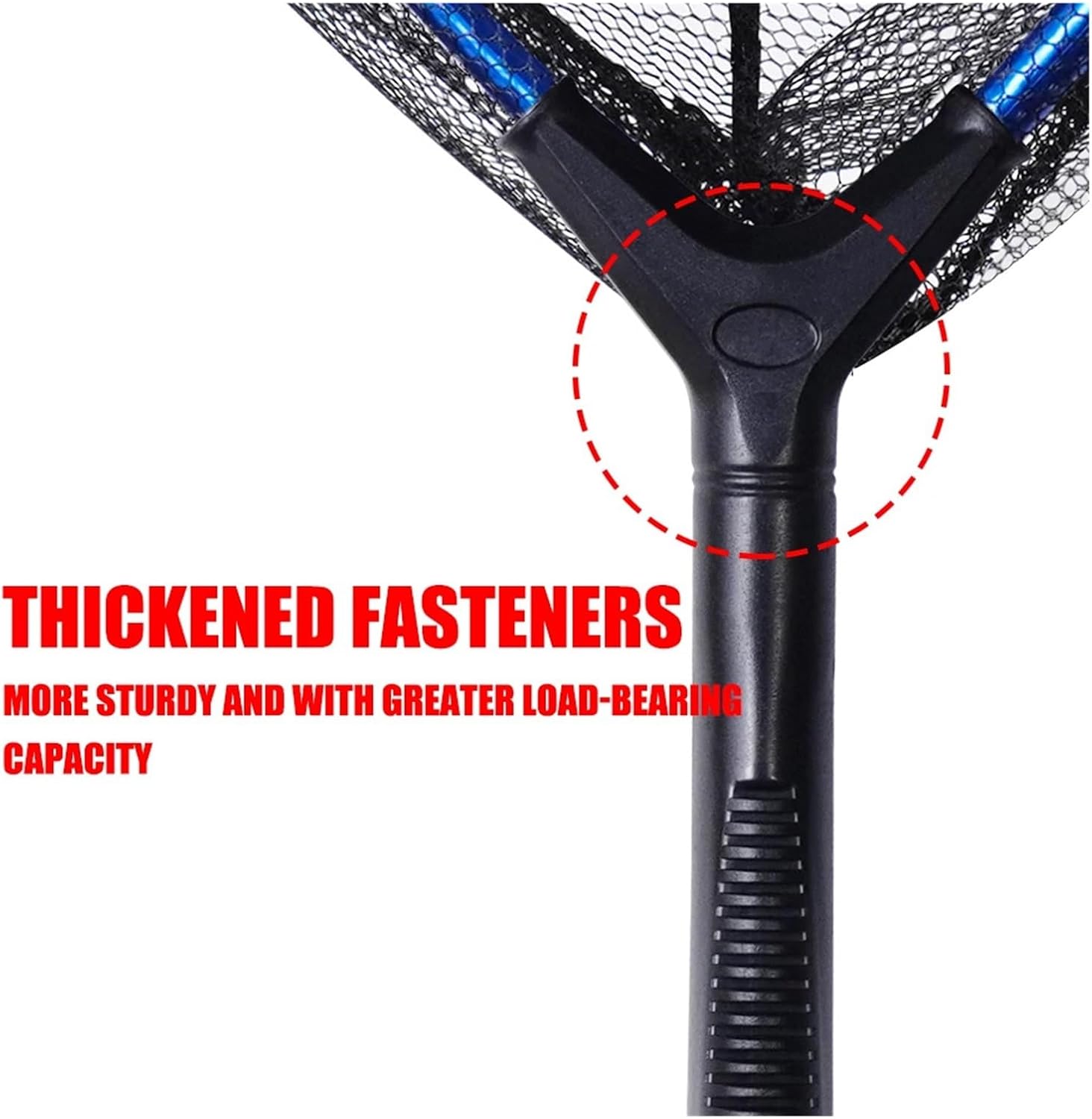 Compatible for Portable Hand Fishing Nets Ultralight Aluminum Alloy Wear Resistance Mesh Casting Net