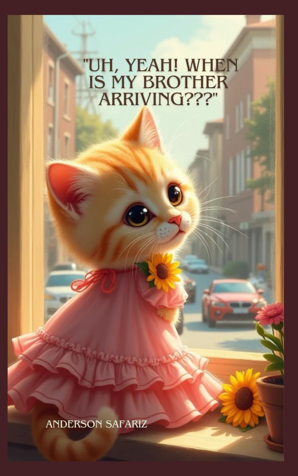 Uh, yeah! When is my brother coming?
