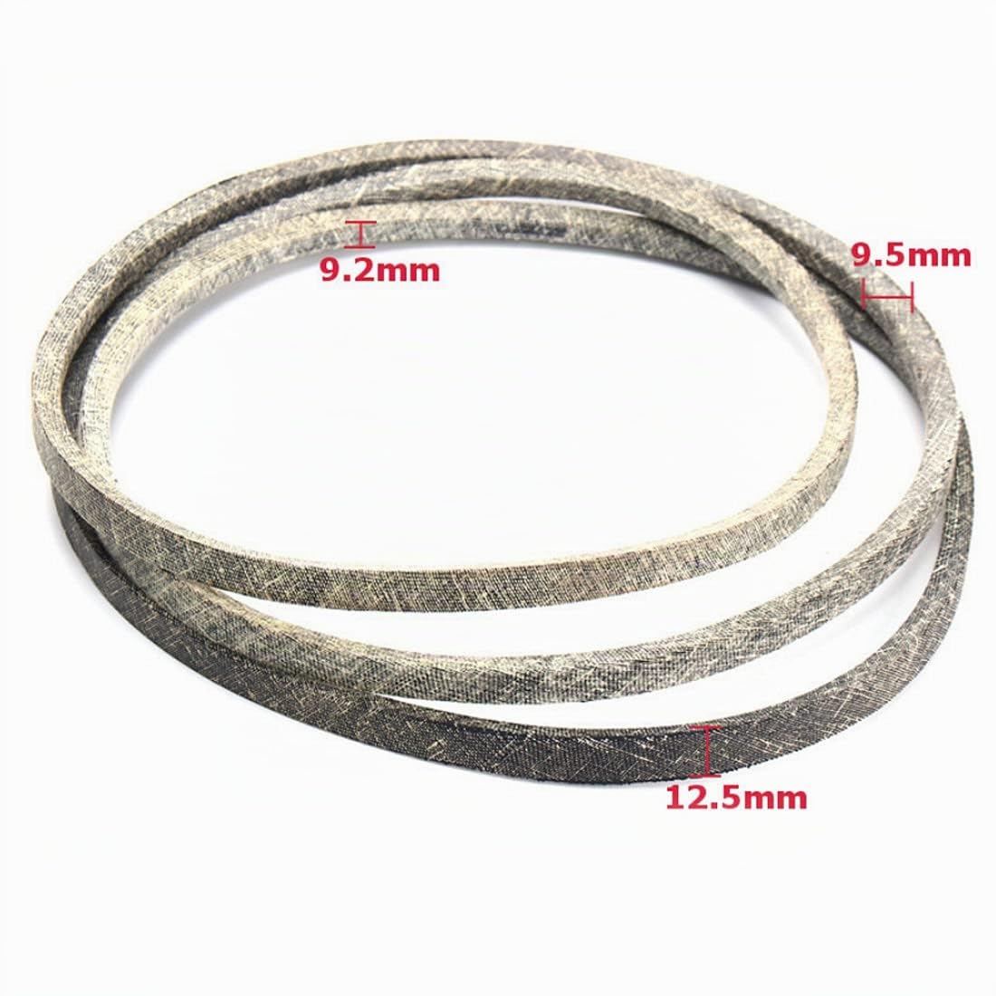 Cinghia di trasmissione del trattore del tosaerba per Husqvarna Artigiano/AYP/Poulan 144959 130801 5321449-59 21547027 531300766 YTHP1542,LT120,LT130,LT1238,LT1538,YT150 1/2 "x95" Realizzato in Kevlar