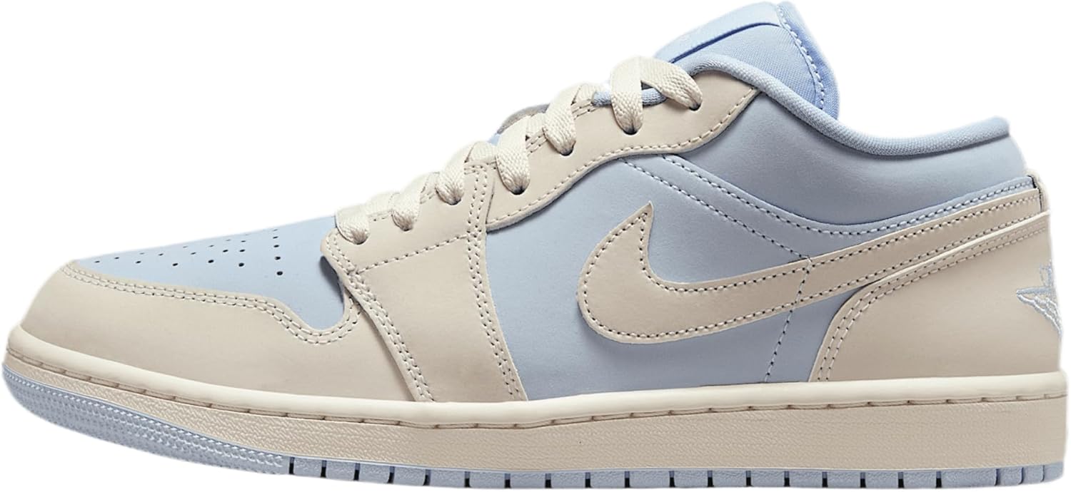 Air Jordan 1 Low SE Women's Shoes (IB4003-407, Hydrogen Blue/Sail) Size 10.5