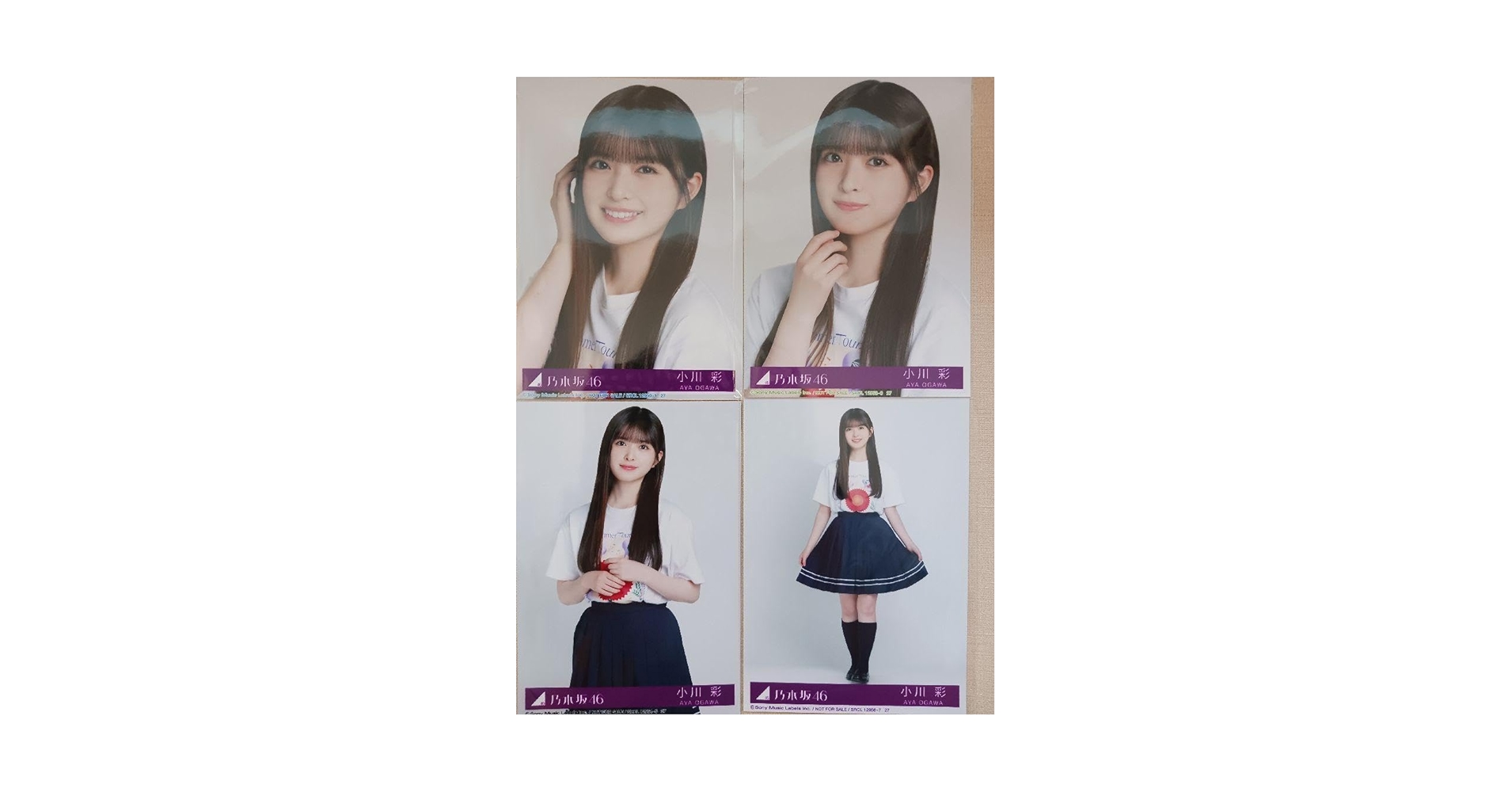 Amazon.co.jp: 乃木坂46 小川彩 チートデイ 封入 生写真 4種