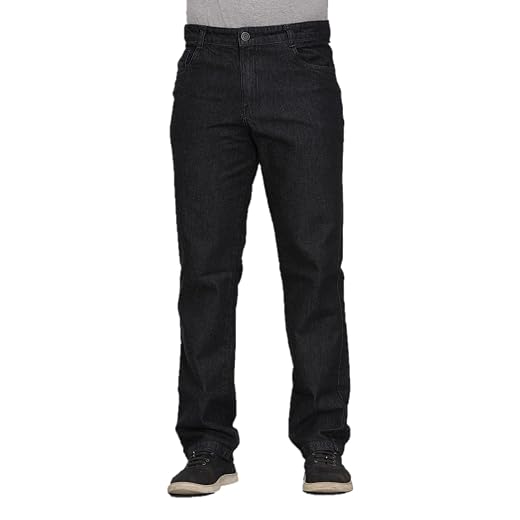 Calça Masculina Tradicional Reta Jeans Denin 100% Algodão Malloy