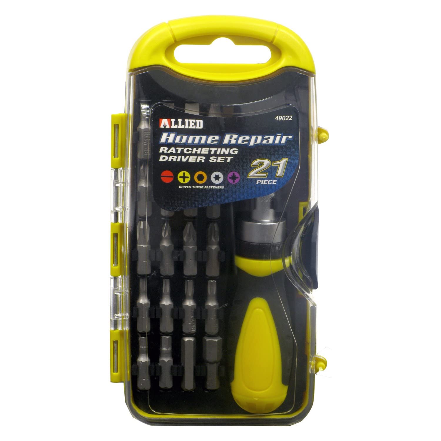 Amazon.com: Allied 49022 Ratcheting Driver Set - 21 Piece : Tools