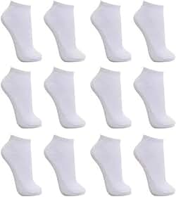 Kit 12 Pares Meia Soquete Cano Curto Unissex Veste do 40 ao 46 -Thee Brothers