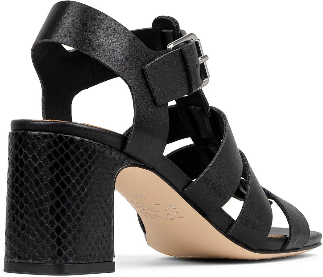 Amazon.com | Donald Pliner Womens DASHIRA Calf, Black 5.5 | Heeled