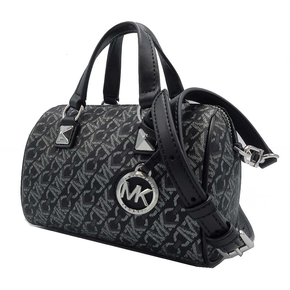 新品未使用　スモール　ジェット　アイボリーエイジング黒フレアバックドクロ AMBIDEX Store △MOSS BOSTON BAG <Large>(F クロ): l'atelier
