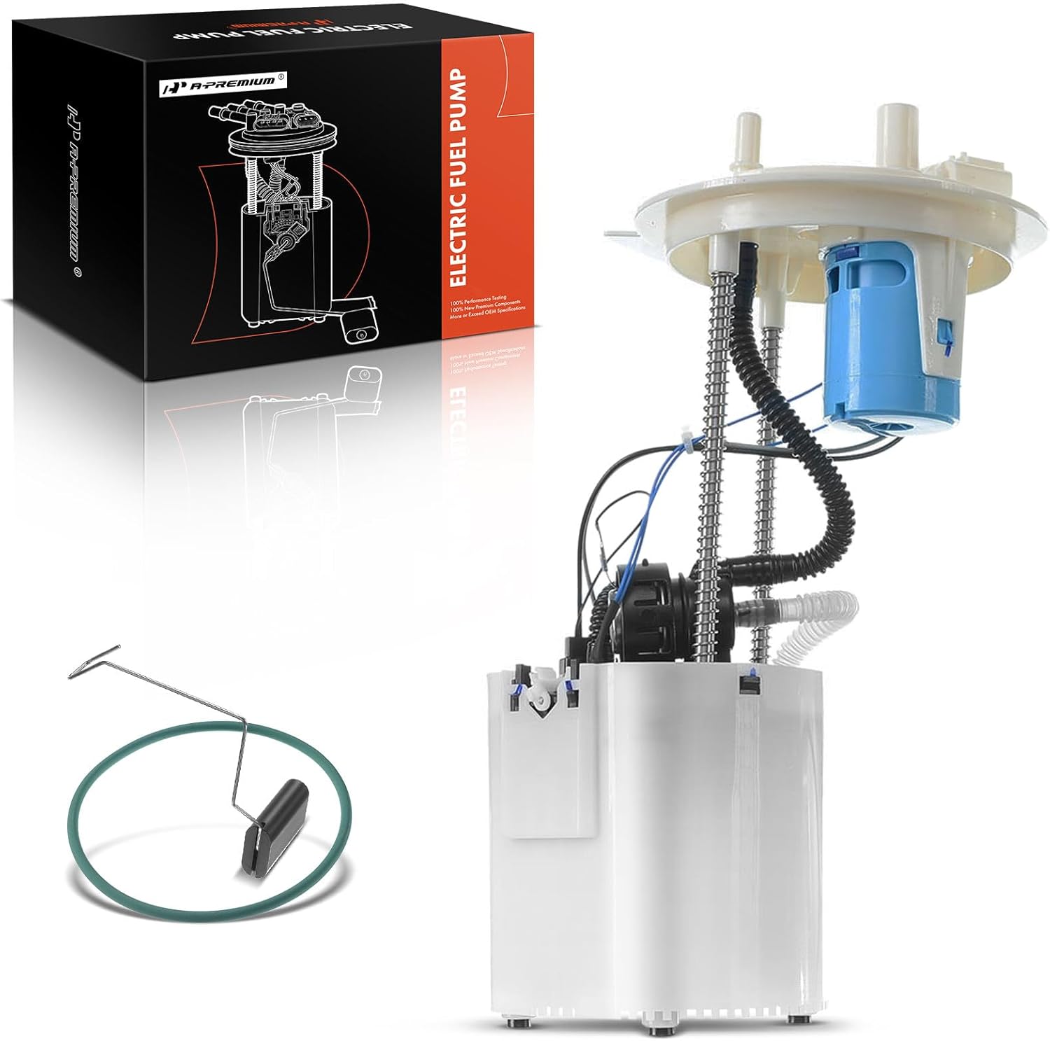 A-Premium Electric Fuel Pump Module Assembly w/Sending Unit Compatible with Ford Expedition & Lincoln Navigator 2009-2014 5.4L, Gas/Flex, Replace# 9L1Z-9H307D