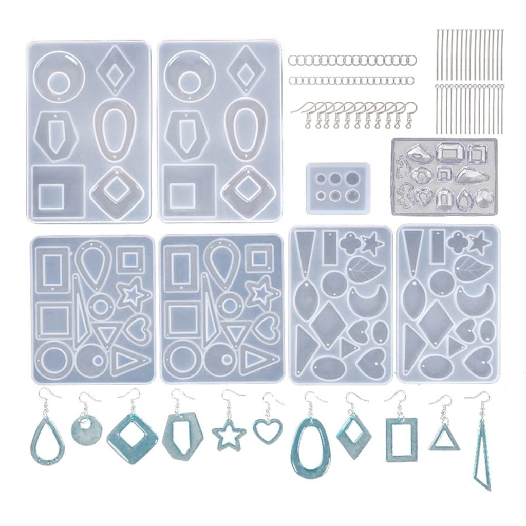 Moules de résine en silicone souple pour démoulage facile de bijoux