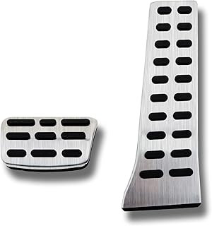 Non-Slip Gas Brake Pedal Cover Compatible with Kia Sportage Optima/Sorento Stinger Cadenza K5, Hyundai Tucson Sonata Santa Fe/Sport Genesis G70 Palisade Accessories
