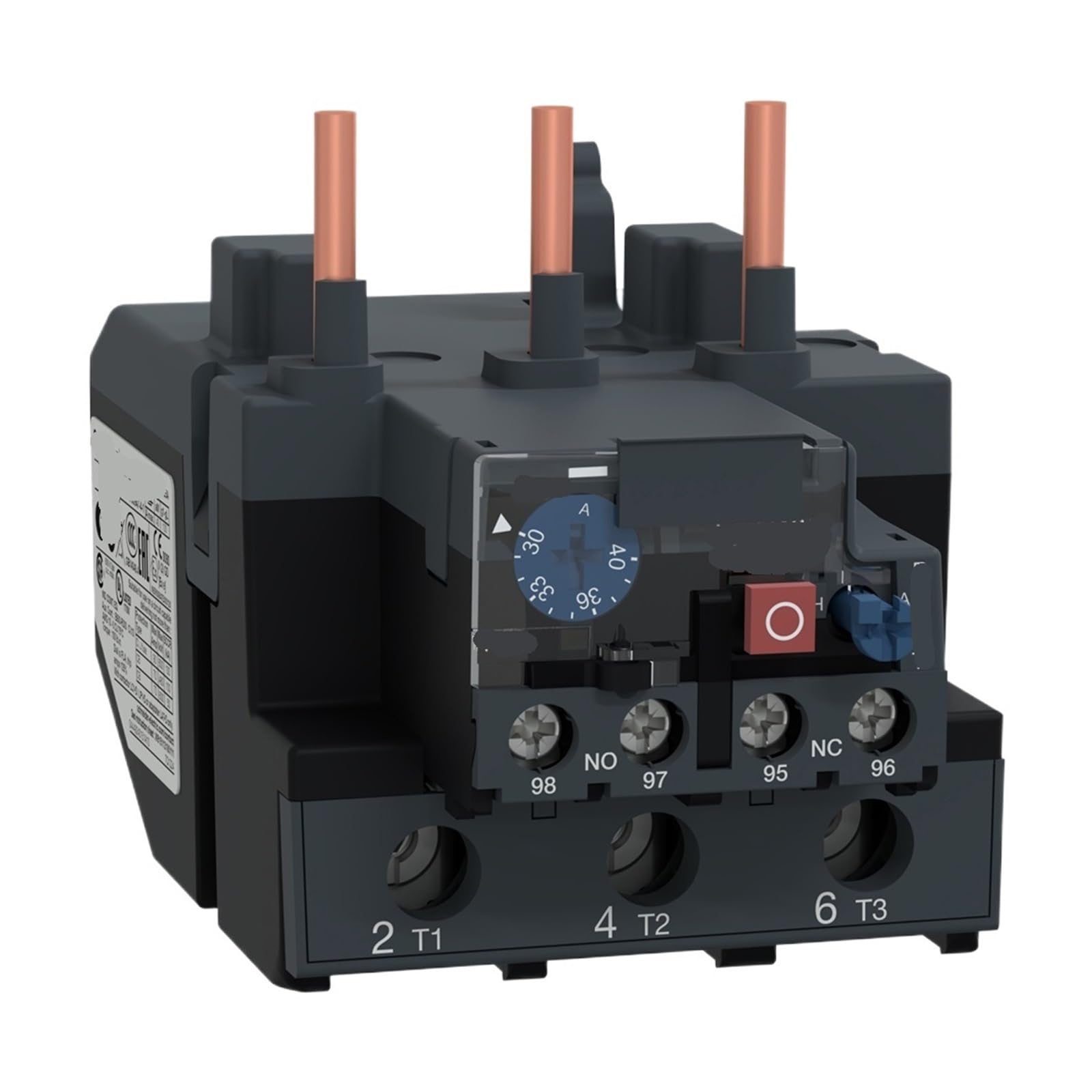 Relé térmico LRD3355C para cuadro eléctrico de bombeo agrícola 30-40A 2