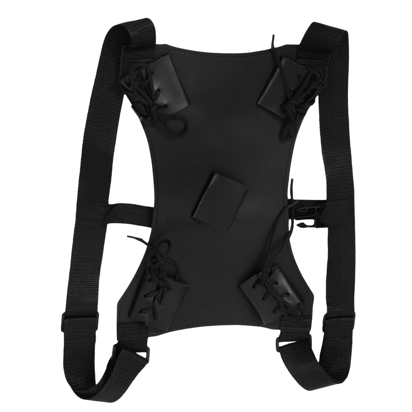 GALPADA Dual Sword Back Sling Harness for Cosplay Sword Carrying Case with Craftsmanship for Halloween and Costume Accessories