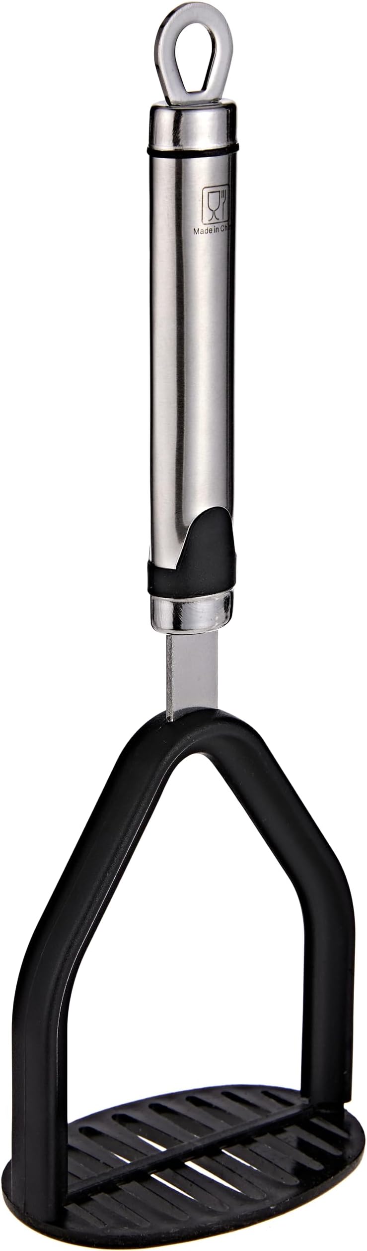 Bergner Gizmo Potato Masher, 28.5 Cm, Nylon, Bg3345, Black, Bg-3345