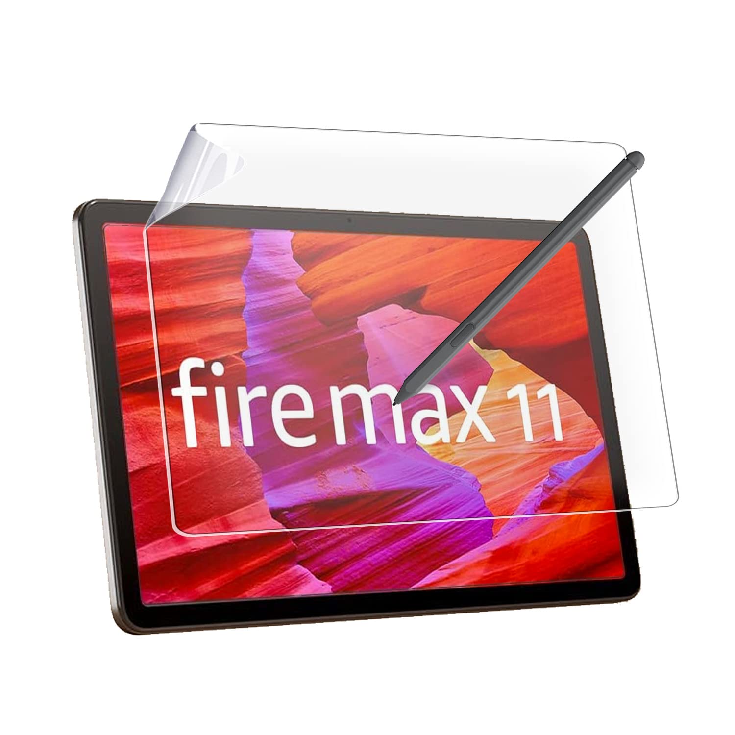 り*の様 【美品】Amazon Fire Max 11 本体(保護フィルム・ケー Amazon.co.jp: Fire Max 11 用 フィルム 紙のような描き心地 保護
