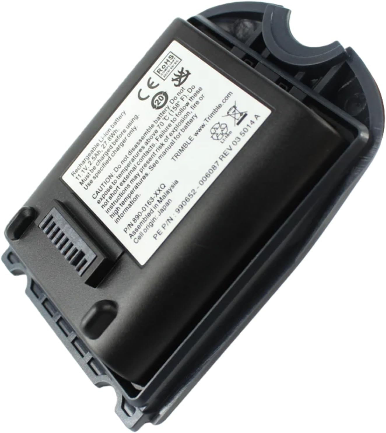 TSC3 Battery for Trimble TSC3, TDS Ranger 3 Date Collector Spectra Rechargeable Li-ion Battery, 890-0163-XXQ 990652, 11.1V, 2500mAh