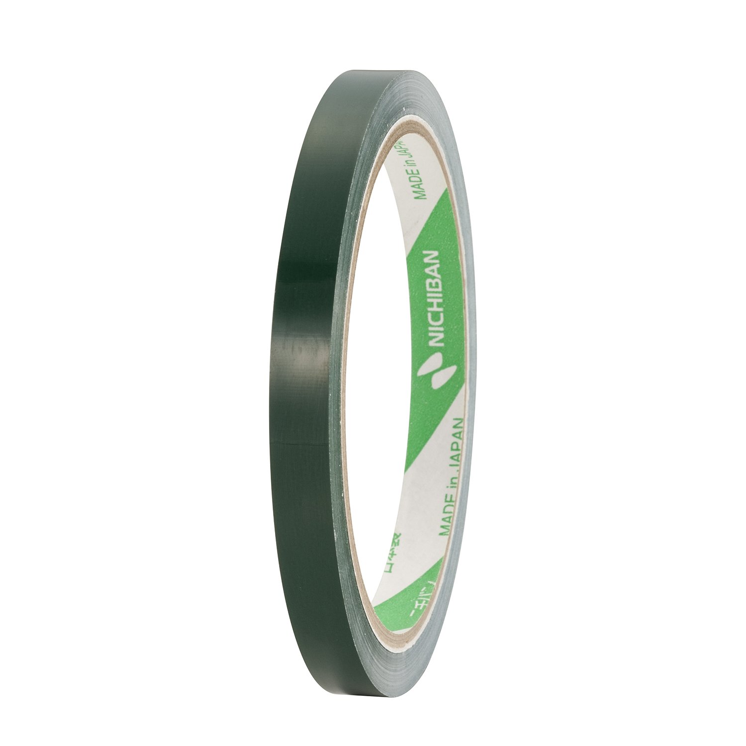 Nichiban No.430 Bag Sealing Tape, 20 Rolls, 0.4 inches (9 mm) x 11.8 ft (35 m), Green, 430G