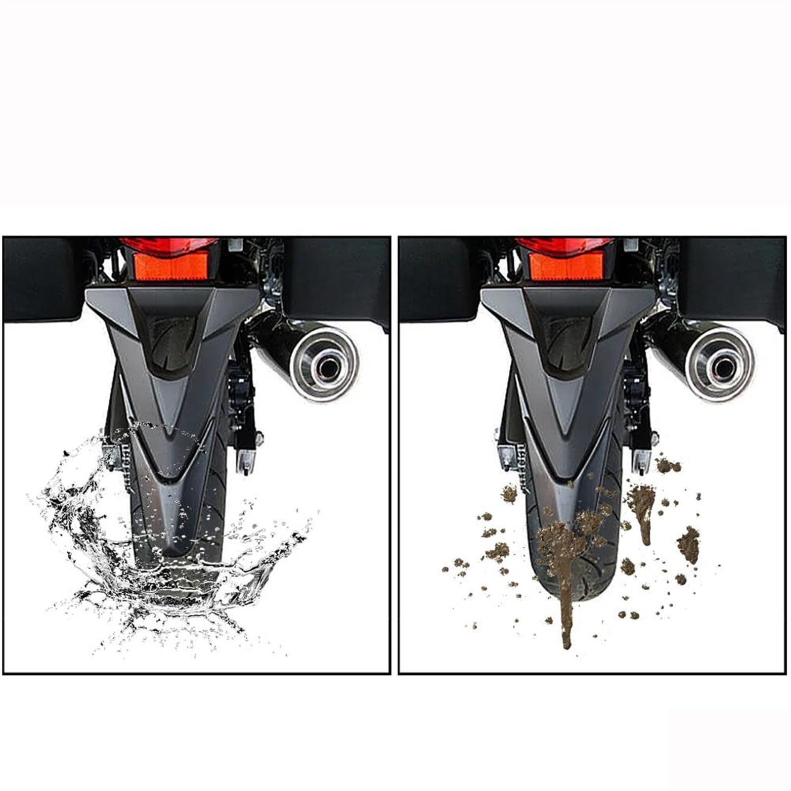 Accessori Moto Parafango Posteriore Extender Estensione Per NC700S NC 700 S 2012 2013 2014 2015