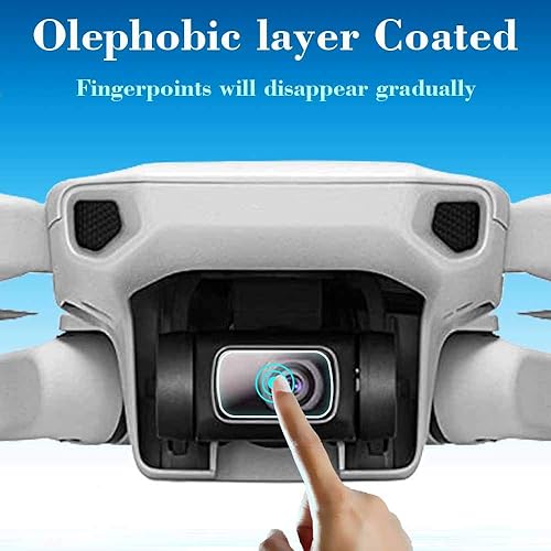 Miniatura 4 de Protector de pantalla de lente para DJI Mini 4K / 2 SE/DJI Mavic Mini 2 / DJI Mini/DJI Mini SE - Drone [3 unidades] 0.012 in 9H dureza vidrio