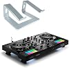 Hercules DJControl Inpulse 500 2-Deck DJ Controller + Keepdrum Laptop Stand Silver