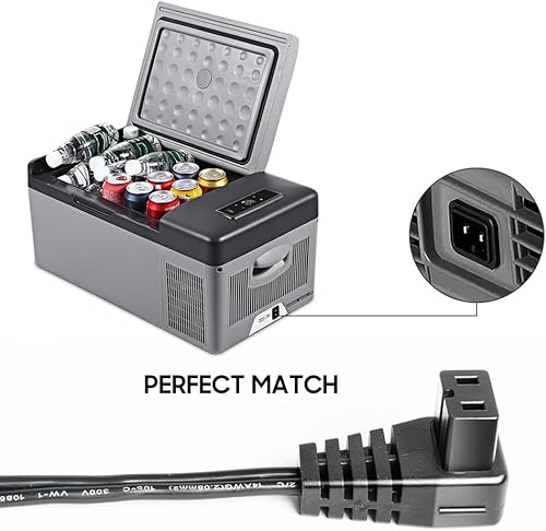 Miniatura 3 de Cable de congelador para nevera de coche de 87 W, compatible con Euhomy CFC-18, Alpicool ARB ICECO Setpower Aspenora JoyTutus Ausranvik AstroAI