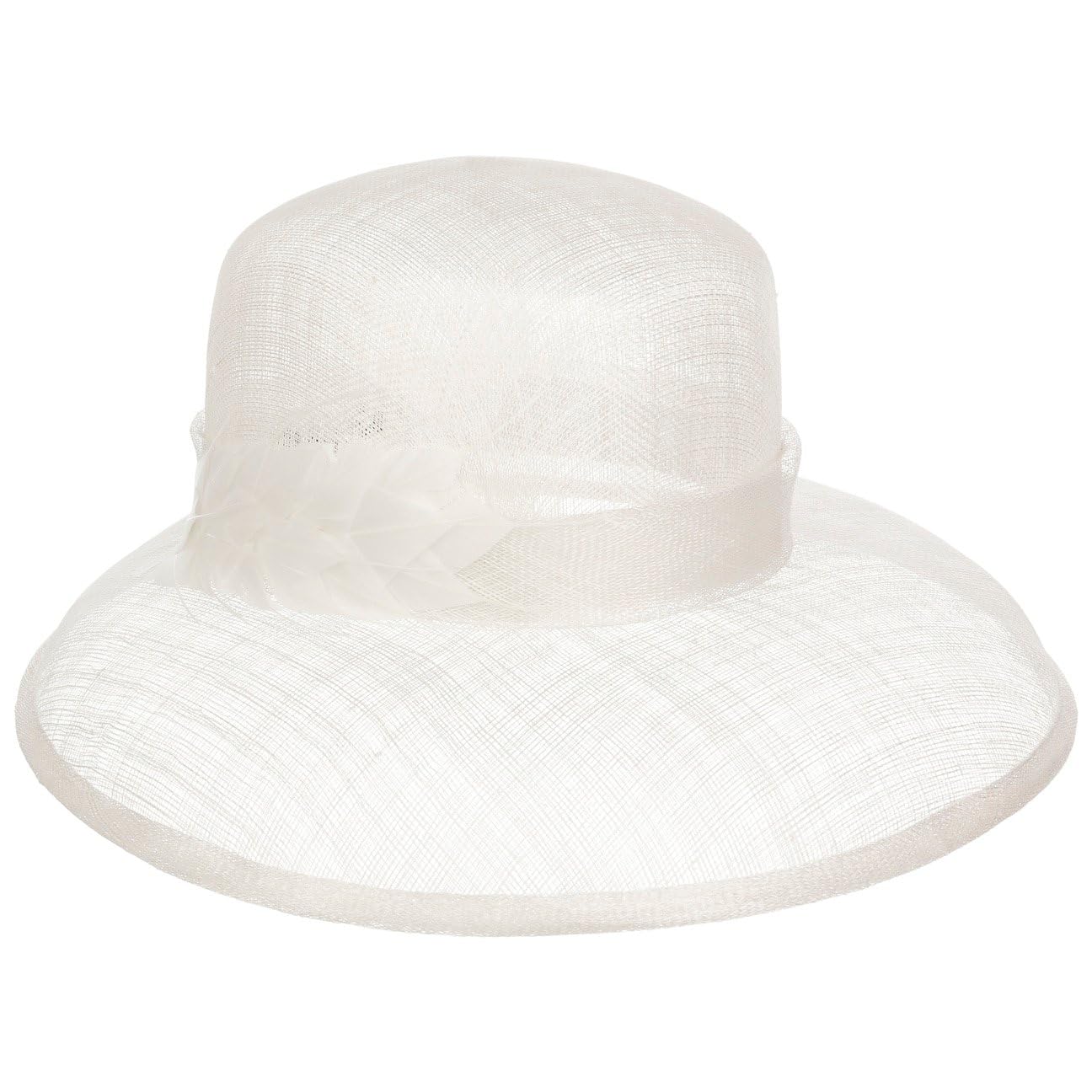 Seeberger Sombrero de Ocasión Especial Leavica Mujer - con Banda Grosgrain Verano Primavera/Verano