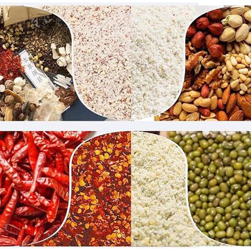 OSPSHPG Multifunction Smash Machine Grinder, 150g Electric Food Grinder with Transparent Protective Cover, Load 550W Fast Grinding, 4-Leaf Steel Knife, for Coffee Beans Grains - Image 6