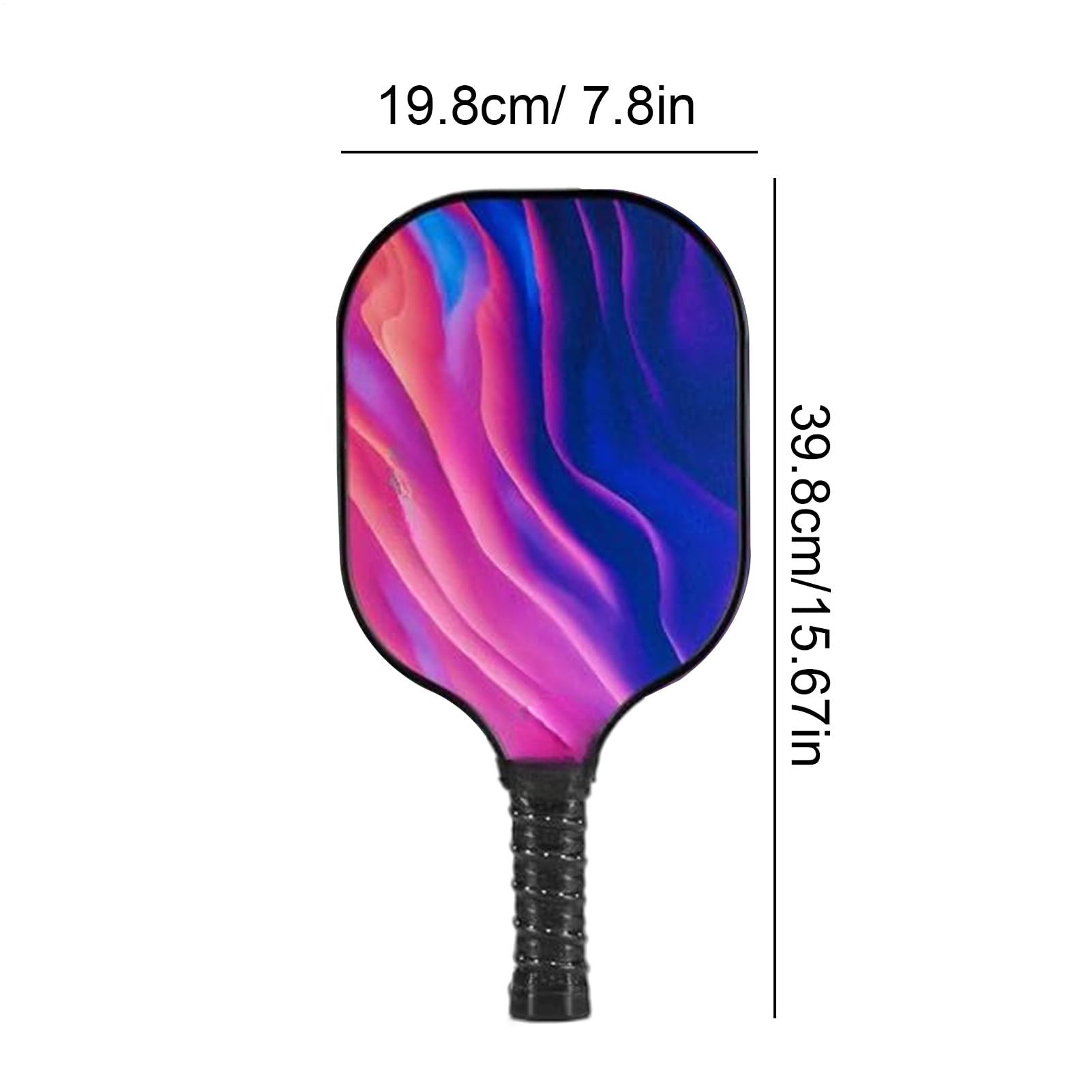Racchetta da pickleball | Racchette leggere da palla | Racchette in fibra di vetro leggere ed ergonomiche per sport a casa, all'aperto, interno, esercizio per uomini, donne e bambini