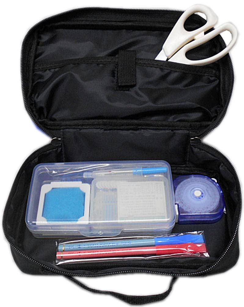 Amazon | 裁縫セット ブラックストライプ 右利き用 黒 男女兼用