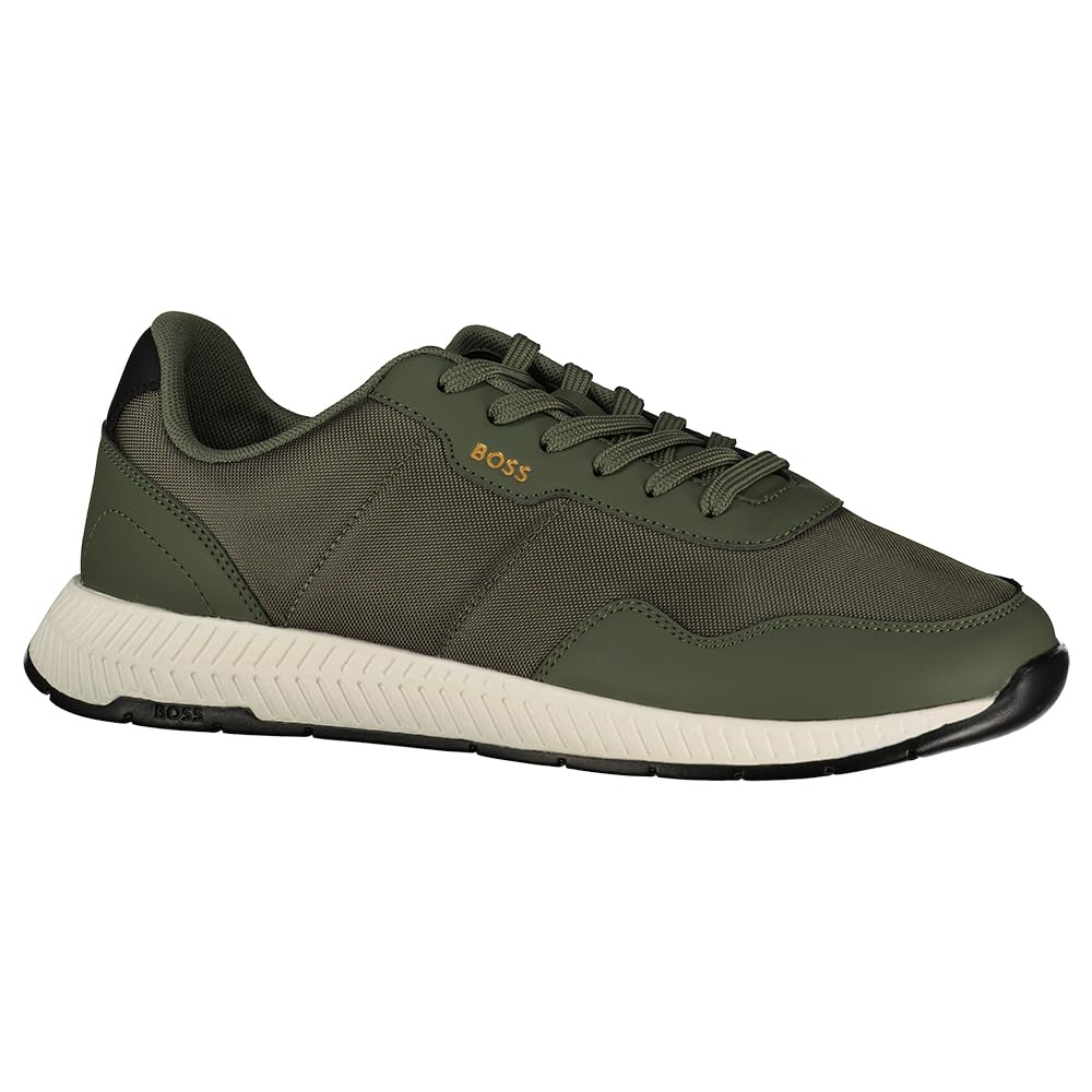 Baskets BOSS Titanium Runn Evo en version Premium avec finitions de luxe