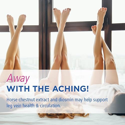 Miniatura 9 de Body Gold Venastat  Fórmula de salud y circulación de venas de piernas con 600 mg de castaño de indias y 200 mg de diosmina  Ayuda a reducir la