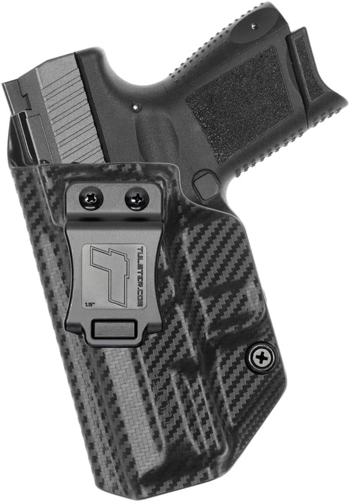 Tulster IWB Profile Kydex Holster in Left Hand fits: Canik TP9 Elite SC | Inside The Waistband Appendix Concealed Carry