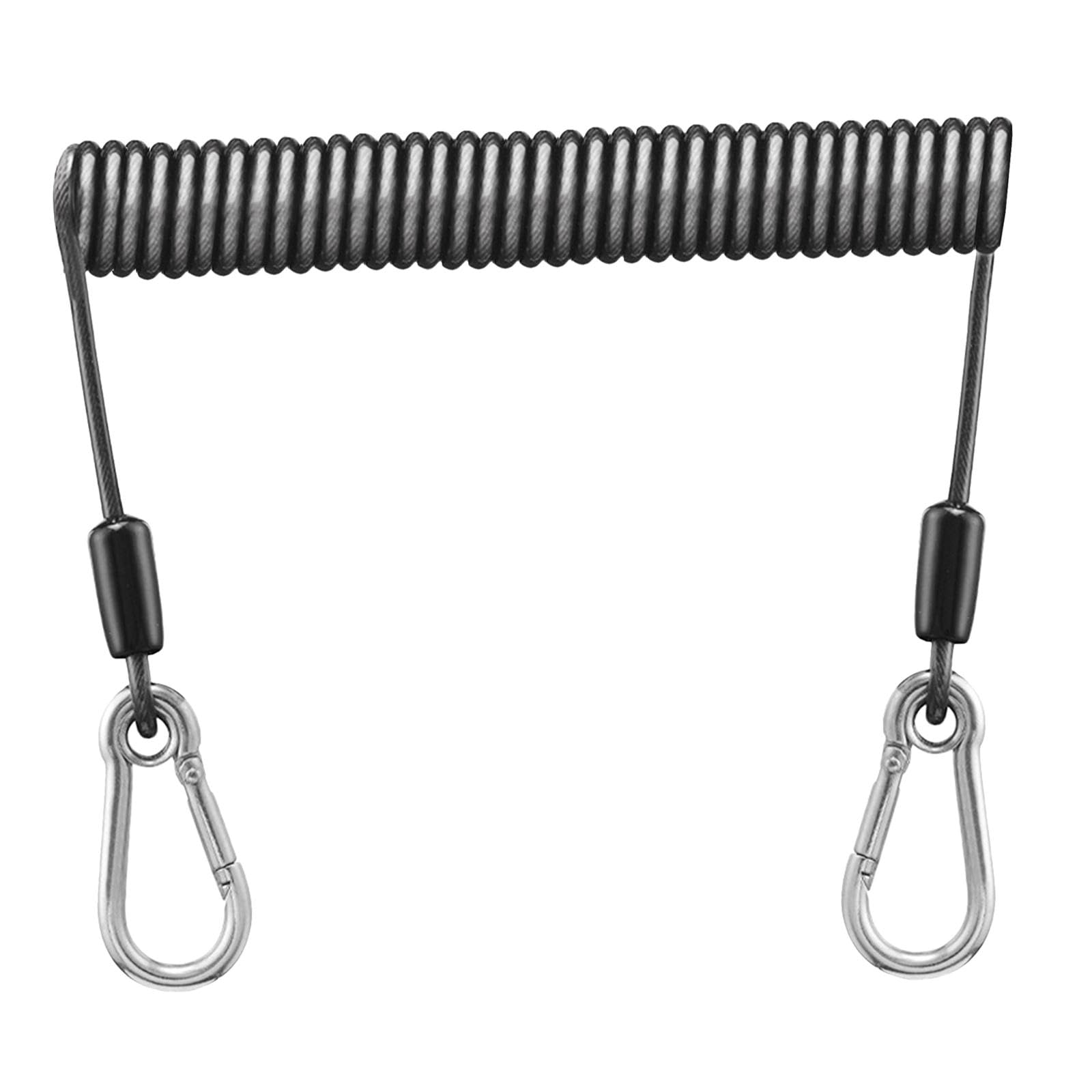 CALANDIS™ Fishing Lanyard Coil Lanyard Security Leash Professional Fishing Pole Tether 300Cm | Fly Fishing Accessories | Fishing Equipment | Fishing-image-11